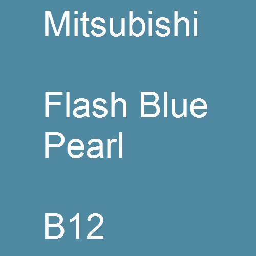 Mitsubishi, Flash Blue Pearl, B12.